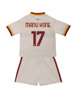 AS Roma Manu Kone #17 Venkovní dres pro děti 2026-27 Krátký Rukáv (+ trenýrky)
